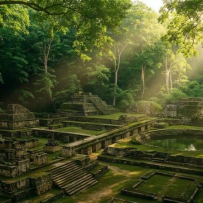 Cidade maia gigante com pirâmides é descoberta sob a selva mexicana
