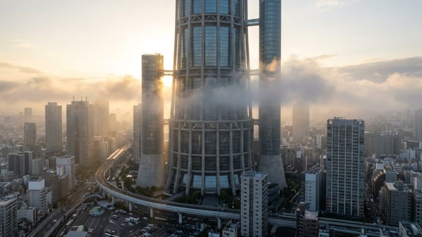 Comparação de altura mostra pirâmide, Burj Khalifa e megatorre de 10 km