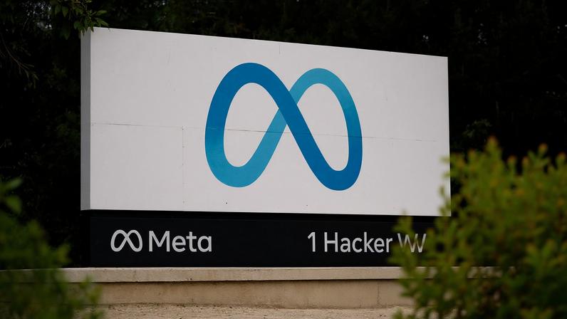 The Meta headquarters in Menlo Park California US on Sunday April 26 2026. Meta Platforms Inc. is scheduled to release...