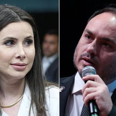 Pré-candidatos criticam o STF em evento de campanha de Flávio
