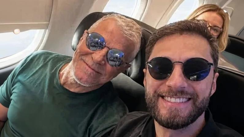 Miguel Falabella e o namorado, o empresário Alexandre Altoe