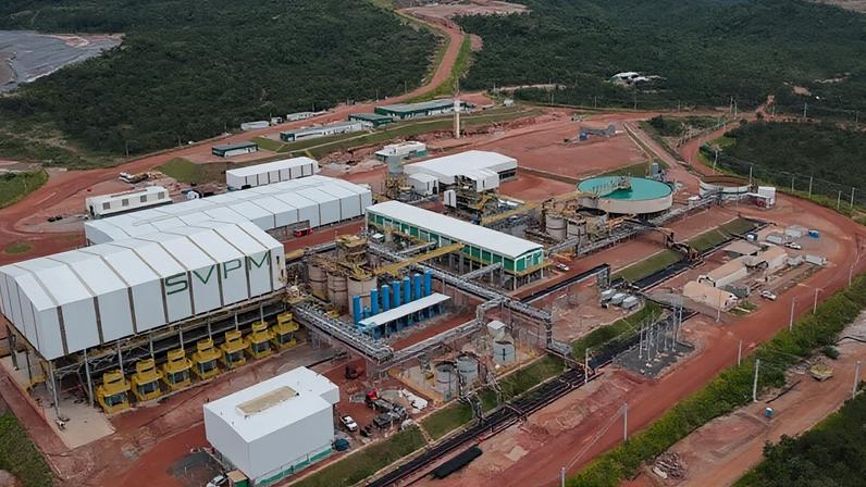 Na imagem, parte das instalações da Serra Verde, em Goiás