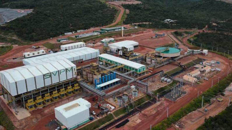 Na imagem, parte das instalações da Serra Verde, em Goiás