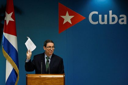 Ministro das Relações Exteriores de Cuba, Bruno Rodríguez22/10/2025