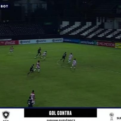 Gol contra garante vitória fora de casa do Botafogo na Sudamericana