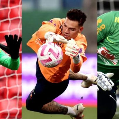 Gol vira dúvida na seleção com Alisson, Ederson e Weverton
