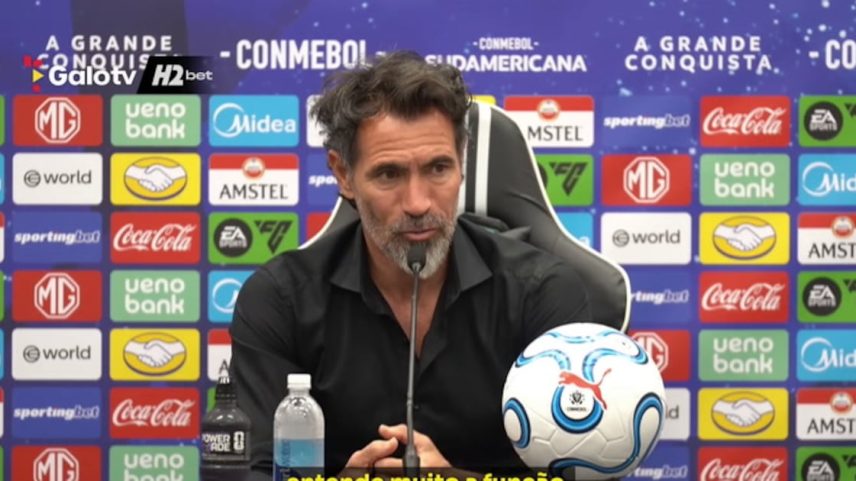 Domínguez celebra dupla Lodi-Bernard pelo lado esquerdo do ataque do Galo