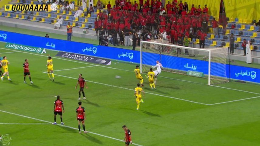 Al Taawoun – Al Riyadh 1 - 1 | GOL – Roger Martínez