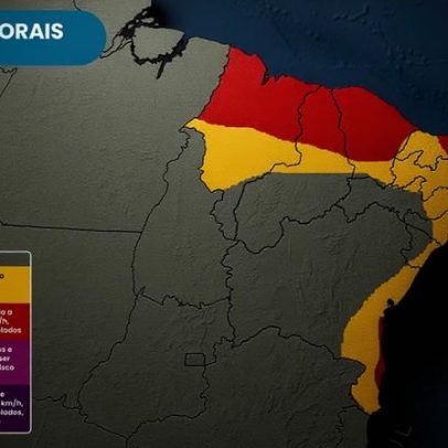 Chuva se reduz em Recife; pode haver volume em João Pessoa, Natal e Fortaleza