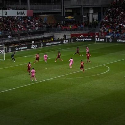 Inter Miami vence Toronto FC por 4 a 0 com Messi como destaque