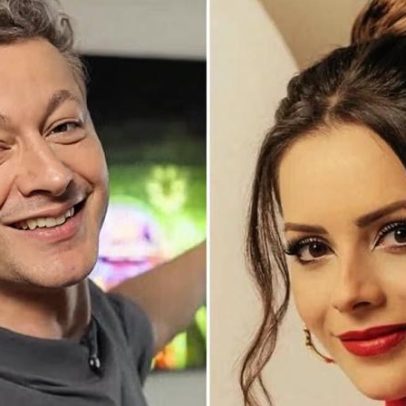Lucas Lima revela namorada e filho ao lado de Sandy em casa