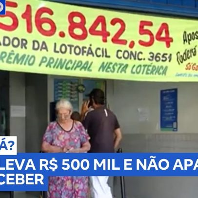 Ganhador some e não busca o prêmio