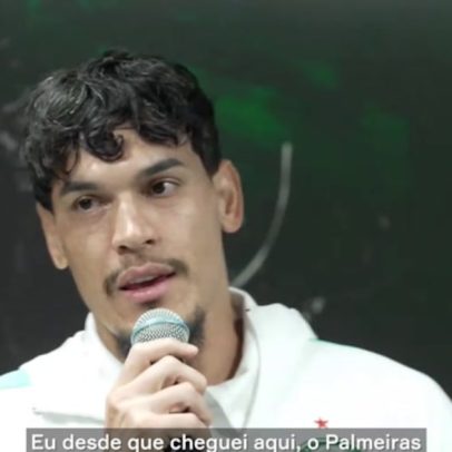Gómez ganha espaço na Sala de Troféus do Palmeiras