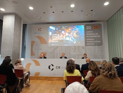 CIE ha celebrado este martes su junta de accionistas en Bilbao.
