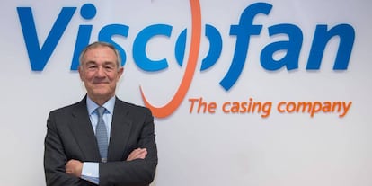 Ampuero y Osma, presidente da Viscofan, recebe Prêmio Reino da Espanha