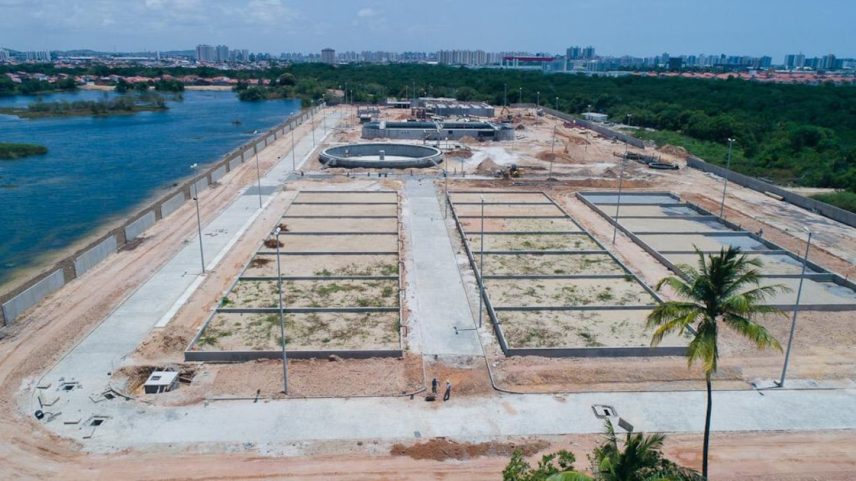 Complexo industrial de saneamento: o setor passa por mudanças após o novo marco regulatório.