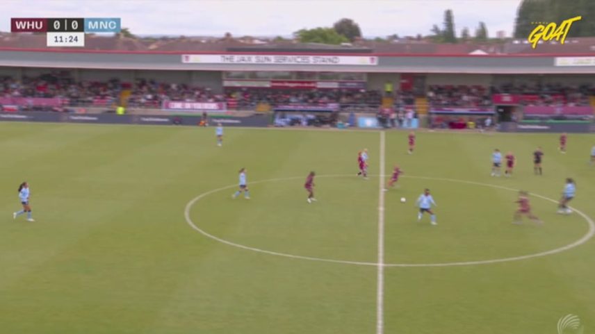 Manchester City vence West Ham por 4 a 1 pela WSL