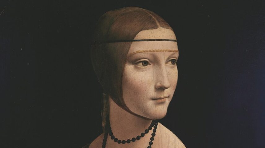 A Dama com Arminho, um dos quatro retratos femininos conhecidos de Leonardo da Vinci; obra é referenciada na nova série de Berlim, de 'La Casa de Papel'