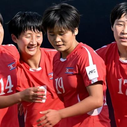 Coreia do Sul apoia torcidas organizadas durante visita de time norte-coreano