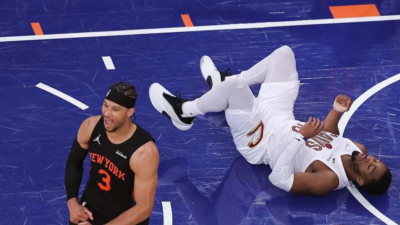 Josh Hart foi o destaque da vitória dos Knicks sobre os Cavaliers.