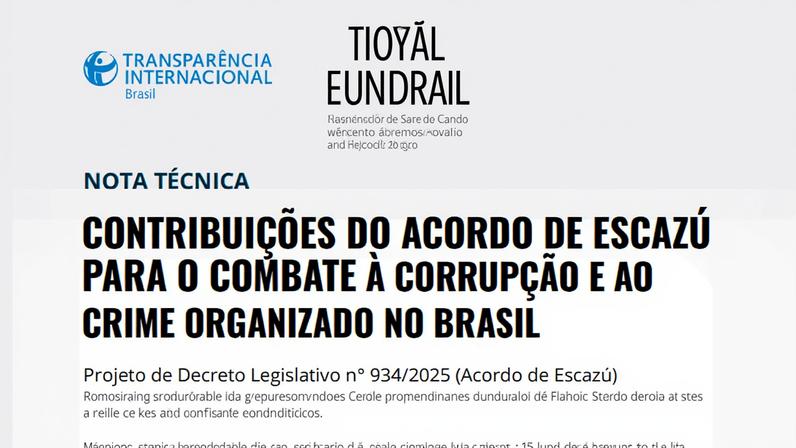 Contribuições do Acordo de Escazú para o combate à corrupção e ao crime organizado no Brasil