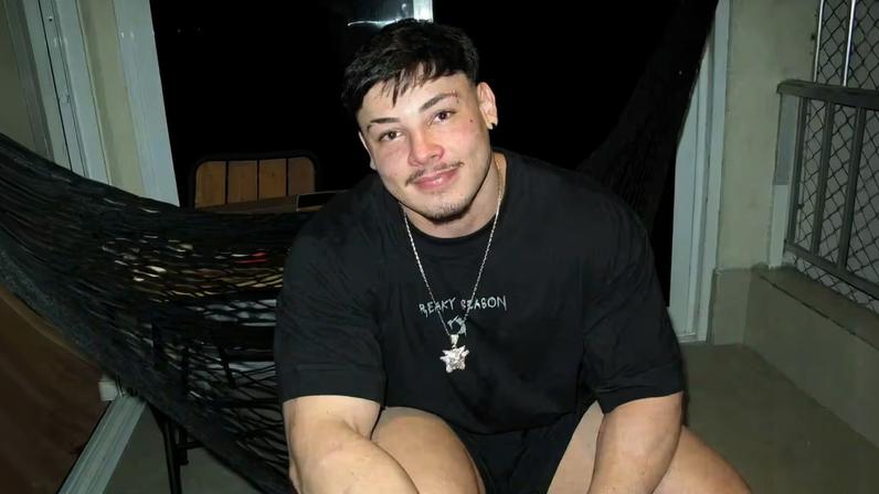 O fisiculturista Gabriel Ganley, que morreu aos 22 anos