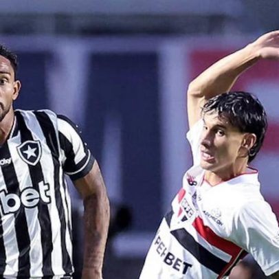 São Paulo evolui com Dorival, mas cede empate ao Botafogo