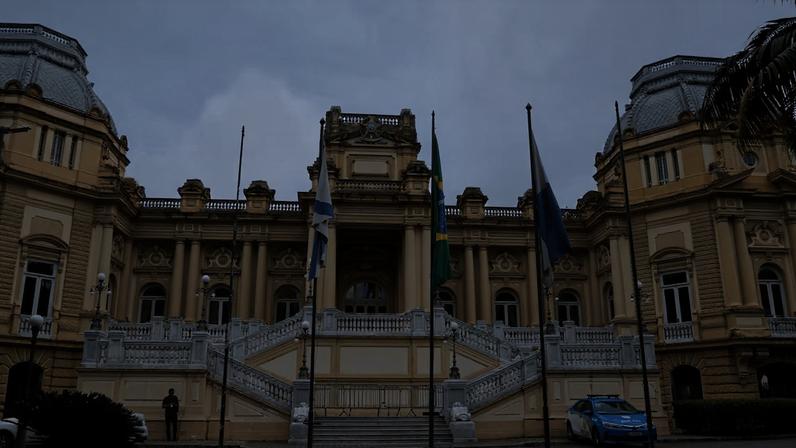 O Palácio Guanabara, em Laranjeiras, sede do Governo do Estado do Rio de Janeiro.