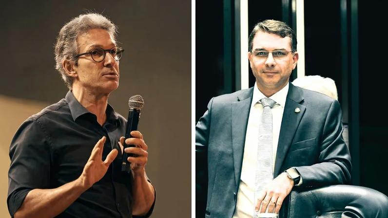 Zema, Flávio e Caiado eram amigos de primeira hora