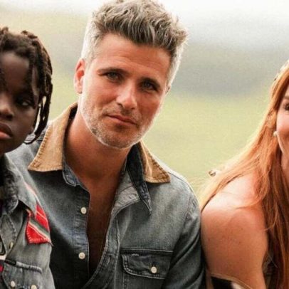 Bruno Gagliasso mostra Bless antes da adoção