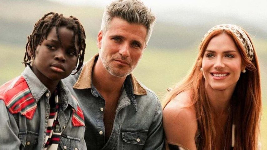 Bruno Gagliasso mostra Bless antes da adoção