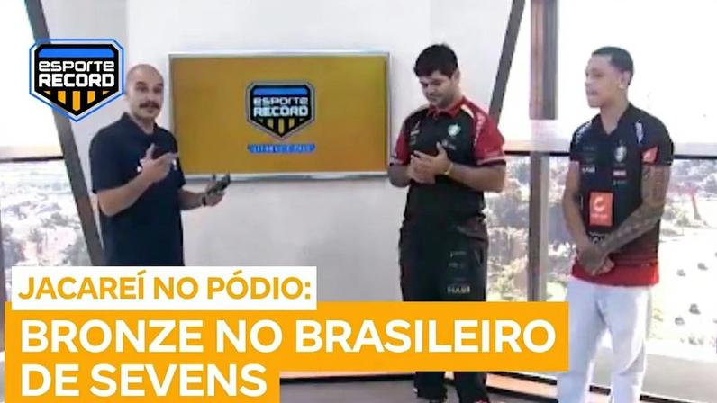 Jacareí Rugby vence disputa e fica em 3º no Brasileiro de Sevens