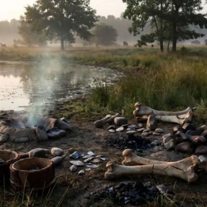 Neandertais na Alemanha tinham fábrica de gordura há 125 mil anos