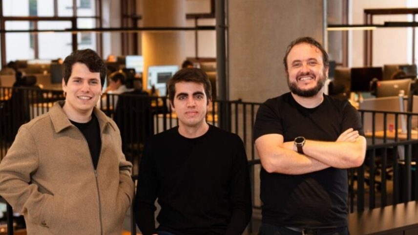 Henrique Vaz, Mateus Costa-Ribeiro e Michael Mac-Vicar, fundadores da Enter