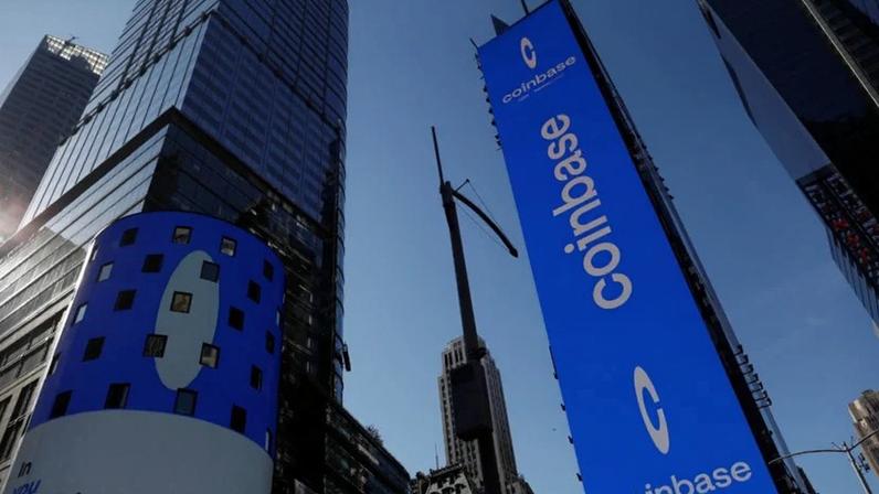 Ações da Coinbase avançam cerca de 4% no pré-mercado