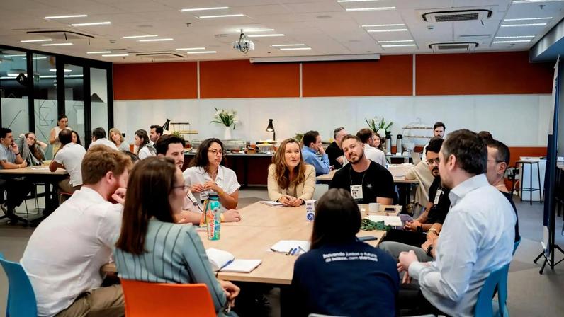 Encontro com todas as startups aceleradas pelo Grupo Boticário (Foto: Divulgação)