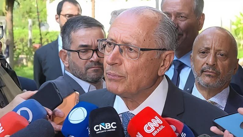 O vice-presidente Geraldo Alckmin