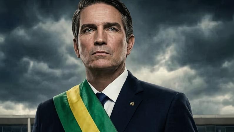 Jim Caviezel, que interpreta Bolsonaro, divulgou a data do filme nas redes sociais