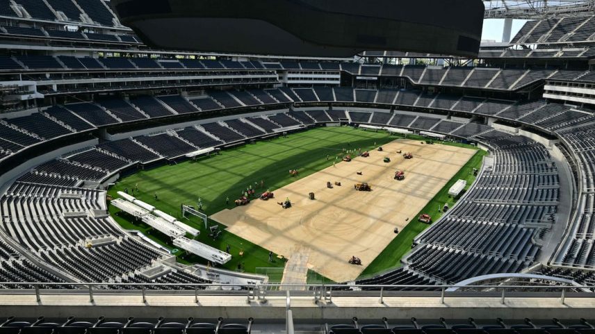 Estádio de Inglewood finaliza preparativos para receber jogos da Copa do Mundo.