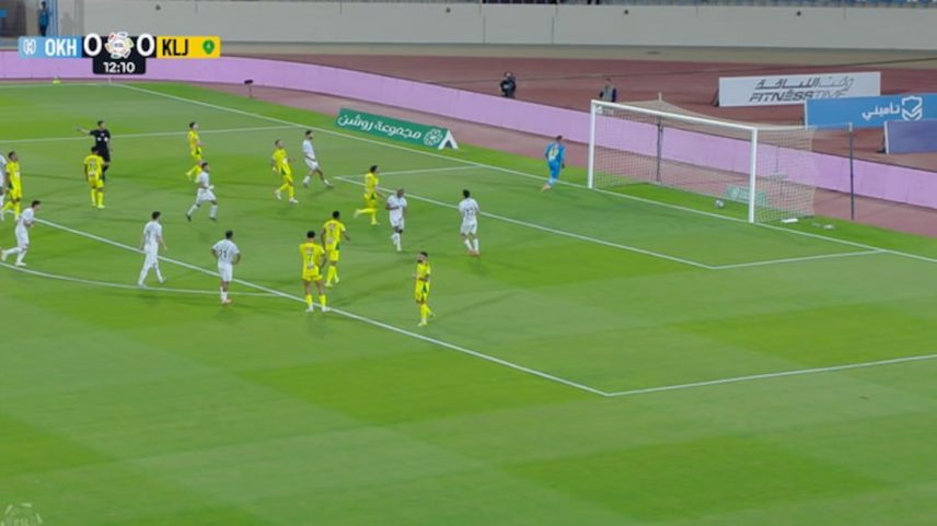 Al Okhdood – Al Khaleej 1 - 0 | GOL – Christian Bassogog