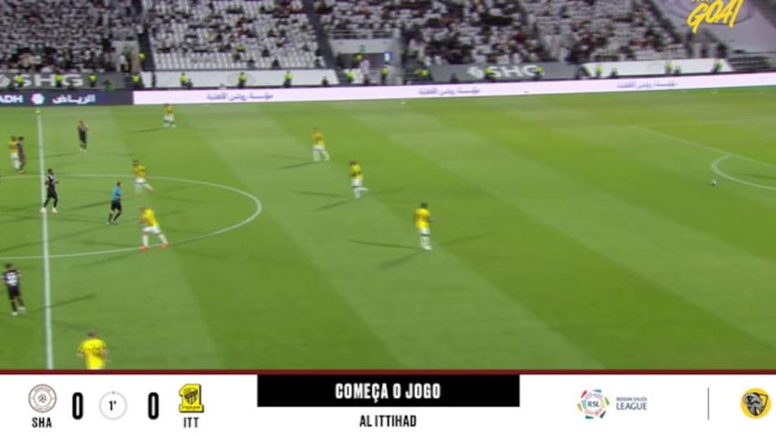 Al Shabab - Al Ittihad 0 - 0 | COMEÇA O JOGO
