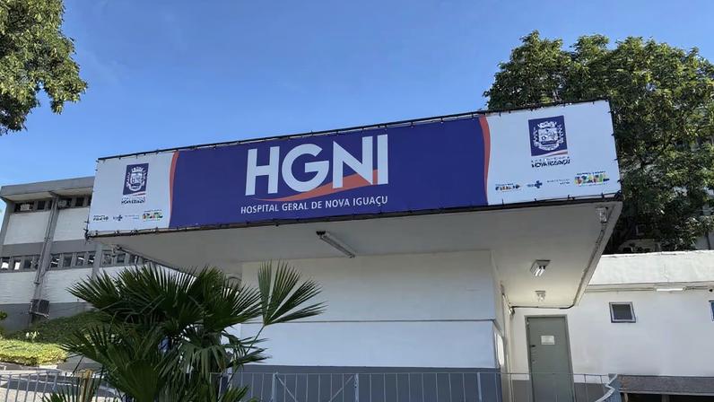 Vítimas foram levadas ao Hospital Geral de Nova Iguaçu