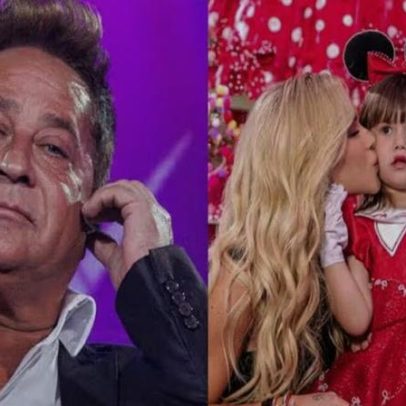 Leonardo não comparece à festa da neta e explica o motivo