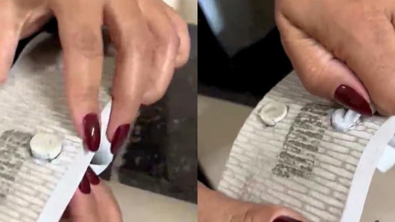 A apreensão ocorreu no momento da entrada da presa na unidade prisional