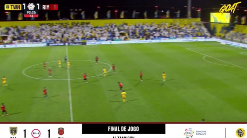 Al Taawoun - Al Riyadh 1 - 1 | PLACAR FINAL
