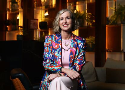María Zarraluqui, vicepresidenta sénior global de Hyatt Inclusive Collection, en el Hotel Thompson en Madrid.