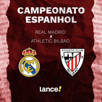 Real Madrid x Athletic Bilbao: horário, transmissão e prováveis escalações