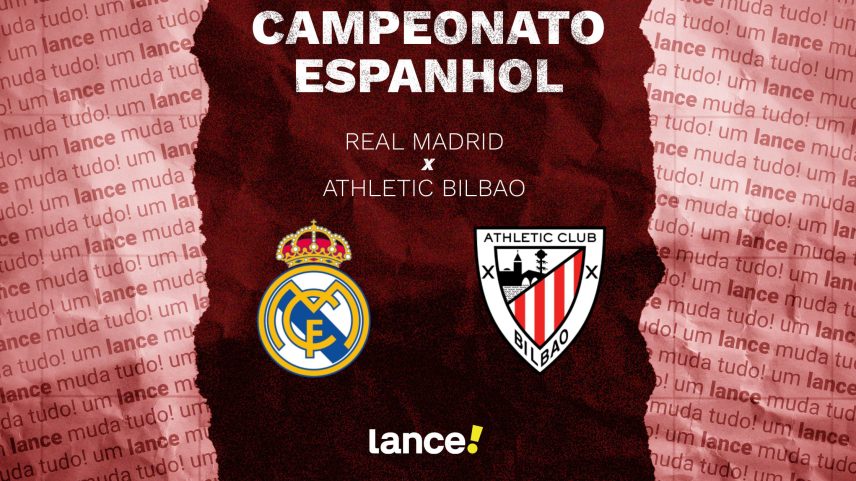 Real Madrid x Athletic Bilbao: horário, transmissão e prováveis escalações