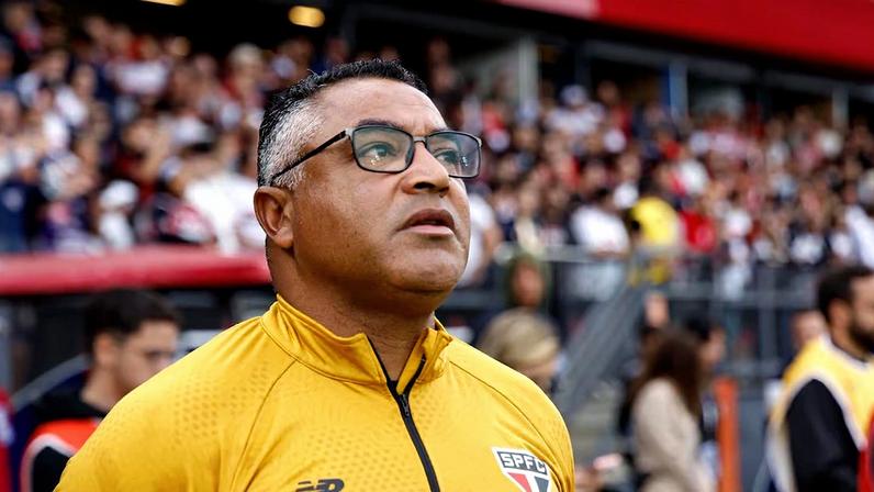 Roger Machado lamenta empate do São Paulo e aponta lesões como decisivas: ‘Mudou o contexto do jogo’. Foto: Rubens Chiri/São Paulo FC