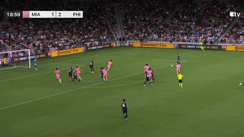 Inter Miami CF - Philadelphia Union 1 - 3 | GOL - Bruno Damiani